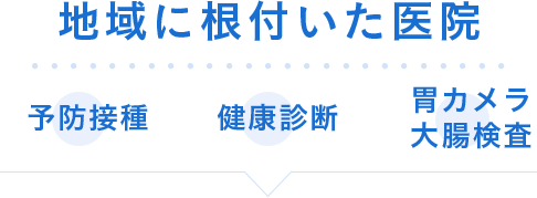 地域に根付いた医院